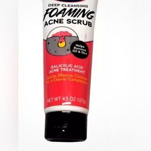 🛍️ Kissable Deep Cleaning Foaming Acne Scrub Salicylic Acid Acne treatment 💥